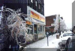 Ice Storm Gananoque Video