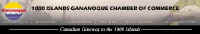 1000Islands Gananoque Chamber of Commerce Banner