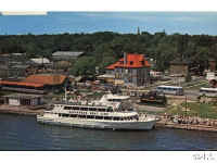 Gananoque Boat Line and waterfront earlier days