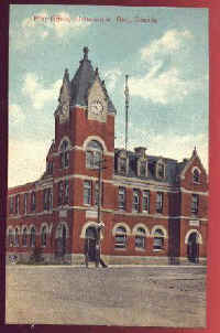 Gananoque Postoffice ,Times gone by