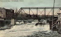 Old bridge in Gananoque